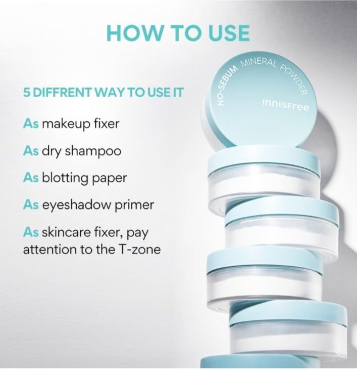 Innisfree No-sebum Mineral Powder 5g