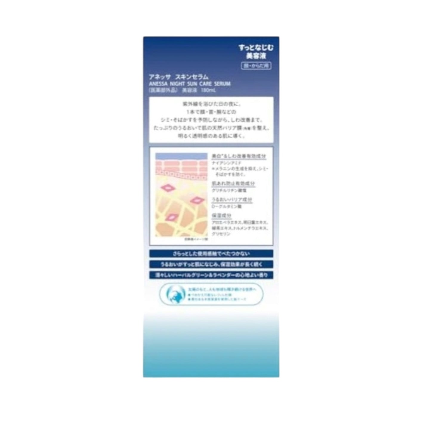 ANESSA Night Sun Care Serum 180ml
