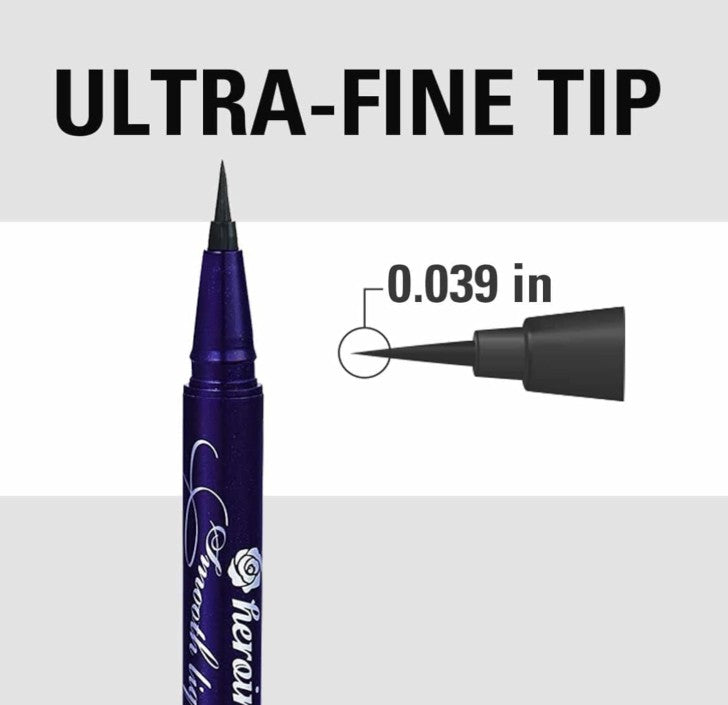 Kiss Me Heroine Make Smooth Liquid Eyeliner - #01 Black