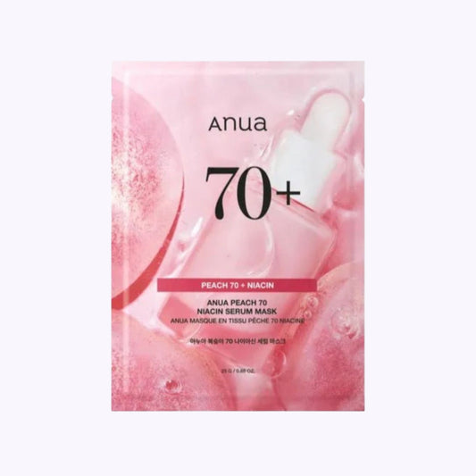 Anua Peach 70% Niacin Serum Mask 3 pieces