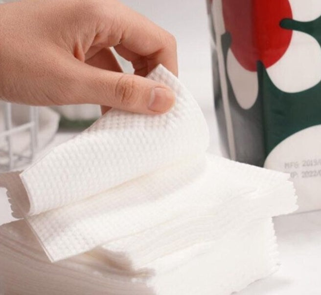 Amortals Soft Clouds Face Washing Towel 100Sheets